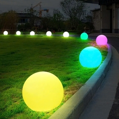 Đèn LED Tròn Kiểu Dáng Quả Bóng, Nhiều màu sắc, Sử dụng trang trí cảnh quan sân vườn ZALAA ZSV-Ball-Lights