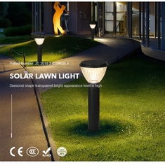 Đèn LED Trụ Sân Vườn Năng Lượng Mặt Trời ZALAA ZG-CPD4104