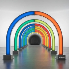 Đèn LED Walkway/Tunnel Arch ZALAA - Kiểu Cổng Ánh Sáng, Đường Hầm Nghệ Thuật