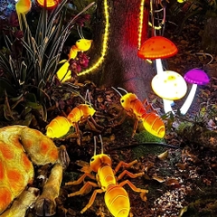 Đèn LED ZALAA Mô Phỏng Con Kiến Ants Năng Động Cho Vườn Ánh Sáng / Light Garden