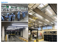 Đèn LED Batten Cao Cấp cho Phòng Sạch 40W 5200lm 1200*94*69mm 260pcs SMD2835 Zalaa ZVP-CLT