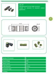 Đầu nối dây điện Đèn LED cho dự án chiếu sáng ngoài trời, IP68 chống nước (Waterproof connector) - Linh Kiện đèn led Zalaa