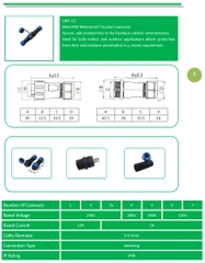 Đầu nối dây điện Đèn LED cho dự án chiếu sáng ngoài trời, IP68 chống nước (Waterproof connector) - Linh Kiện đèn led Zalaa