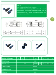 Đầu nối dây điện Đèn LED cho dự án chiếu sáng ngoài trời, IP68 chống nước (Waterproof connector) - Linh Kiện đèn led Zalaa