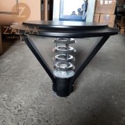 Cột đèn LED trang trí sân vườn 1 bóng cao 2.8-4m mẫu cột giật cấp công suất 20w đầu đèn đại, mã số ZCV-3202 Zalaa
