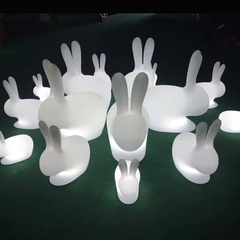 Vườn Ánh Sáng mùa thu với đèn led trang trí hình Con Thỏ và hình Trăng Sao phát sáng Zalaa cho các Dự án chiếu sáng mới
