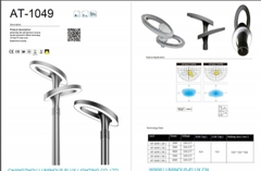 Đèn chiếu sáng công viên hiện đại, khu nghỉ dưỡng, khách sạn 40w, 50w, 60w