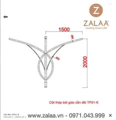 Cột Đèn Cao Áp mã số ZCD-TP-01K ZALAA
