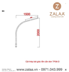 Cột Đèn Cao Áp mã số ZCD-TP-06D ZALAA
