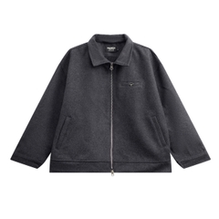 RICHNESS DUST WOOL JACKET (GREY)