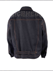 RICHNESS DIAMOND INDIGO RAW DENIM JACKET (PREMIUM)