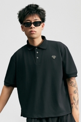 RICHNESS DIAMOND POLO (BLACK)