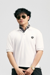 RICHNESS DIAMOND POLO (WHITE)