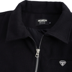 RICHNESS DUST WOOL JACKET (BLACK)