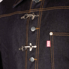 RICHNESS DIAMOND INDIGO RAW DENIM JACKET (PREMIUM)