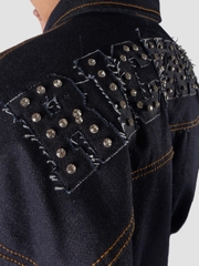 RICHNESS DIAMOND INDIGO RAW DENIM JACKET