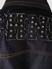 RICHNESS DIAMOND INDIGO RAW DENIM JACKET