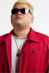 RICHNESS DUST WOOL JACKET (RED)