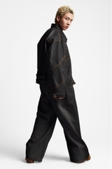 RICHNESS DIAMOND SELVEDGE RAW DENIM PANTS