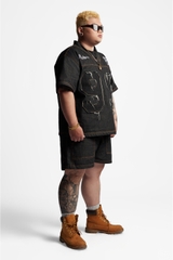 RICHNESS JERSEY RAW SELVEDGE DENIM