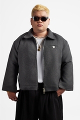 RICHNESS DUST WOOL JACKET (GREY)