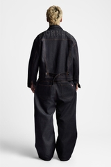 RICHNESS DIAMOND INDIGO RAW DENIM JACKET