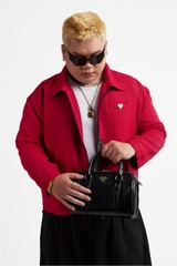 RICHNESS DUST WOOL JACKET (RED)