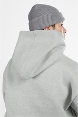 RICHNESS ESSENTIAL HOODIE BOXY + 3 PIN ICONIC ( GREY )