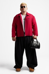 RICHNESS DUST WOOL JACKET (RED)