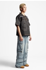 RICHNESS JERSEY RAW SELVEDGE DENIM