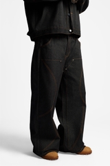 RICHNESS DIAMOND SELVEDGE RAW DENIM PANTS