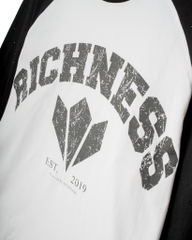 RICHNESS CRACKED DIAMOND RAGLAN