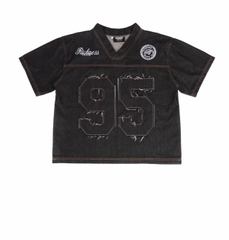 RICHNESS JERSEY RAW SELVEDGE DENIM