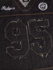 RICHNESS JERSEY RAW SELVEDGE DENIM