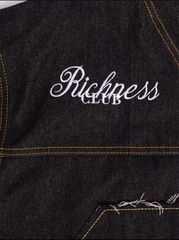 RICHNESS JERSEY RAW SELVEDGE DENIM