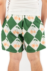 RICHNESS SURF CO.SWIM TRUNKS ( CHERRY )