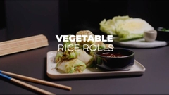 NẤU CÙNG TEKA - CẢI CUỘN CƠM VÀ NẤM