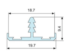 Nẹp Bo Cạnh T1 EUROGOLD