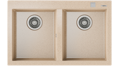 OUTLET - Chậu Đá Teka Forsquare 2B 790 TG (Màu Beige)