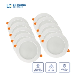 Combo 10 đèn downlight (âm trần) Cenhouse