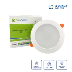 Combo 10 đèn downlight (âm trần) Cenhouse