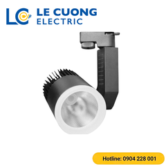 Đèn LED Rọi Ray TLC 20W Tam Cấp Vỏ Đen Ba Màu TLC-RTC-TĐ-20W-03