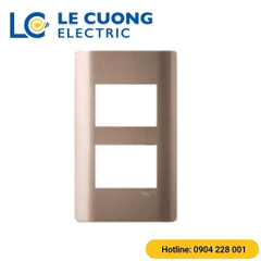 Mặt cho 2 thiết bị, size S Scheneider ELECTRIC