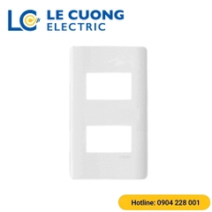 Mặt cho 2 thiết bị, size S Scheneider ELECTRIC