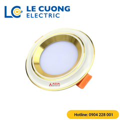 Âm trần mặt lõm viền vàng nhạt Asia Lighting