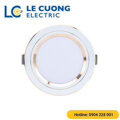 Đèn LED âm trần Downlight đổi màu AT26 Rạng Đông