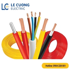 Dây điện mềm bọc nhựa PVC Vcmo - 2x6 - 300/500V Cadivi