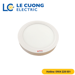Ốp nổi tròn thân nhựa DOB -vỏ trắng Asia Lighting