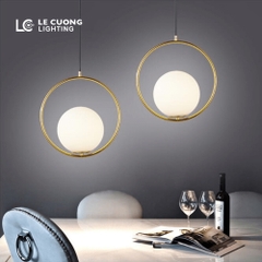 Đèn thả thủy tinh mờ TH735