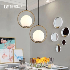 Đèn thả thủy tinh mờ TH735